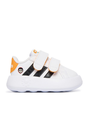 adidas Сникърси Disney Coco Grand Court JR5625 Бял