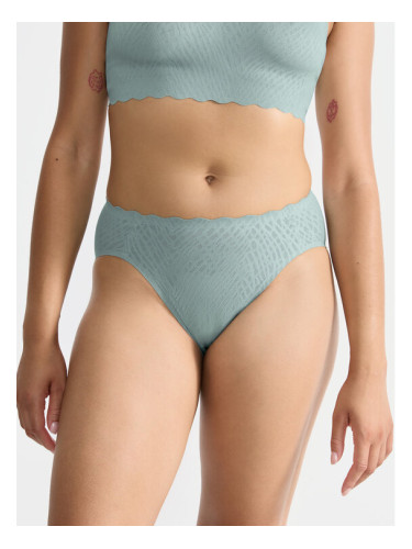 Sloggi Класически дамски бикини Zero Feel Bliss 10219695 Зелен