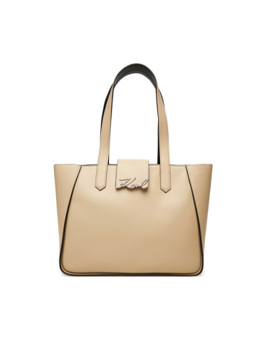 KARL LAGERFELD Дамска чанта A3W30133 Бежов