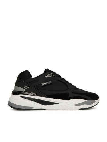 Just Cavalli Сникърси 79QA3SD2 ZSD38 Черен