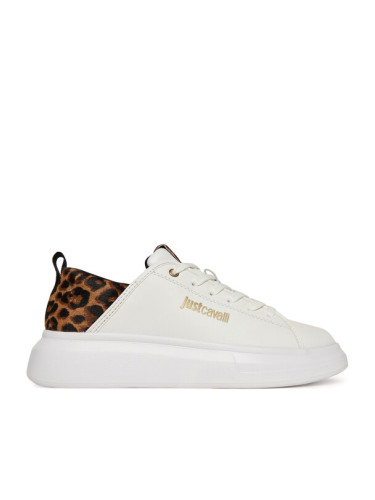 Just Cavalli Сникърси 79RA3SB7 ZPB58 Бял