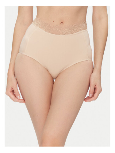 Ysabel Mora Класически бикини с висока талия 19061 Бежов