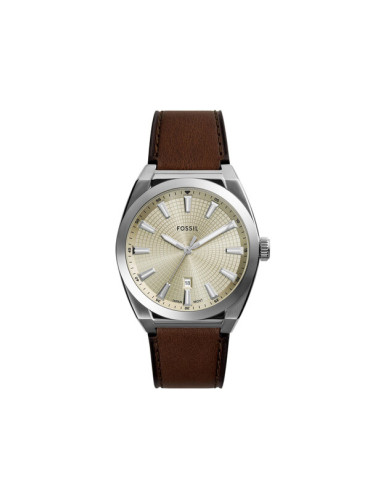 Fossil Часовник Everett FS6071 Кафяв