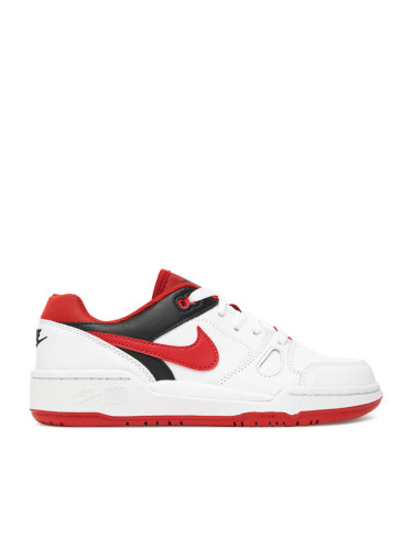 Nike Сникърси Full Force Lo (Gs) FV5929 100 Бял