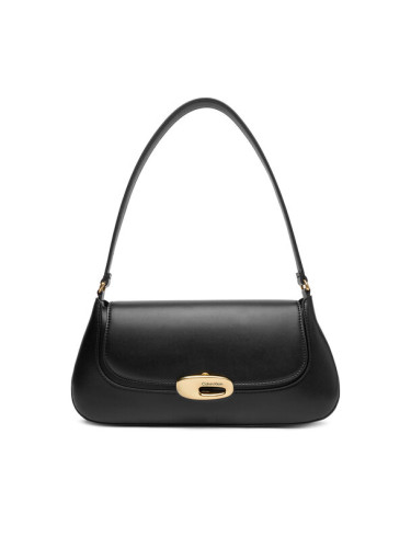 Calvin Klein Дамска чанта Hardware Flap Shoulder Bag LV04F3146G Черен