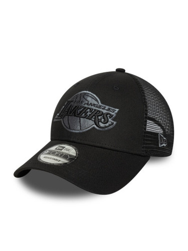 New Era Шапка с козирка LA Lakers NBA Black 9FORTY 60667432 Черен