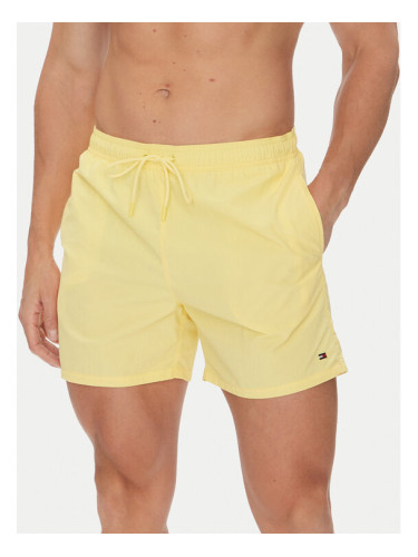 Tommy Hilfiger Плувни шорти UM0UM03477 Жълт Regular Fit