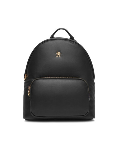 Tommy Hilfiger Раница Popette Soft Dome AW0AW17652 Черен