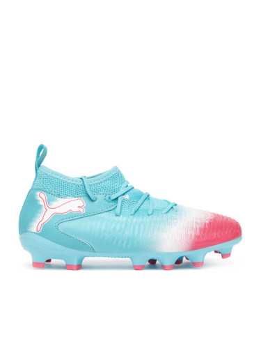 Puma Обувки за футбол Future 8 Match Re-Charge Fg/Ag Jr 108762 01 Светлосиньо