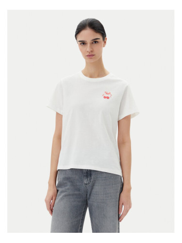 JDY Тишърт Daisy 15348400 Бял Regular Fit