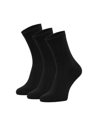 Nine West Дълги чорапи CEO_BR_NW_25081_W_AW25 (3 PACK) Черен