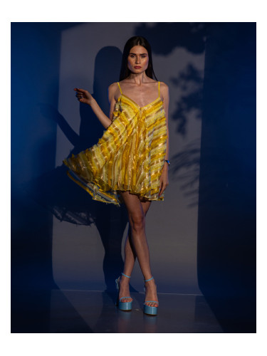 Рокля POILU YELLOW