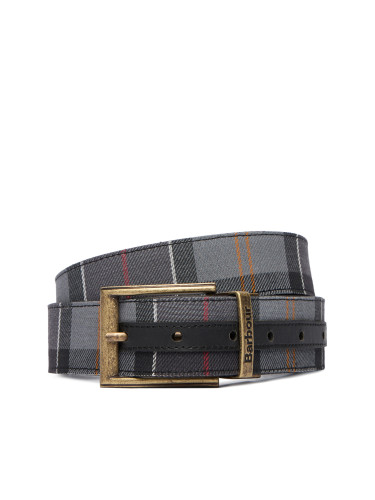 Мъжки колан Barbour Tartan MAC0364BK11 Черен