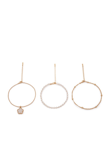 Комплект гривни Aldo DEVABELDEN  13994845 Златист