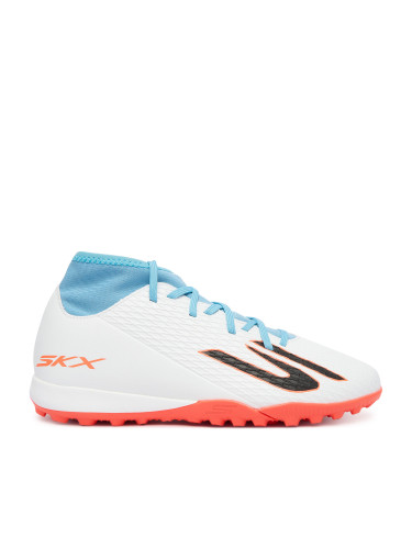 Обувки за футбол Skechers Jr Youth Tf 252166L WTQP Бял