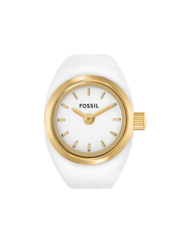 Часовник Fossil Watch Ring ES5412 Бял
