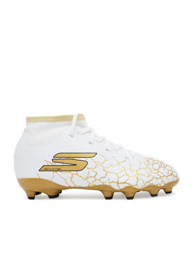 Обувки за футбол Skechers Skx_1.5 High Jr Td Fg 252086N/WBGD Бял