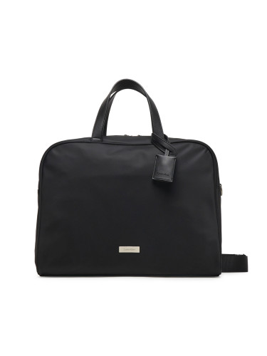Чанта за лаптоп Calvin Klein Sleek Large Commuter LV04D3144G Черен