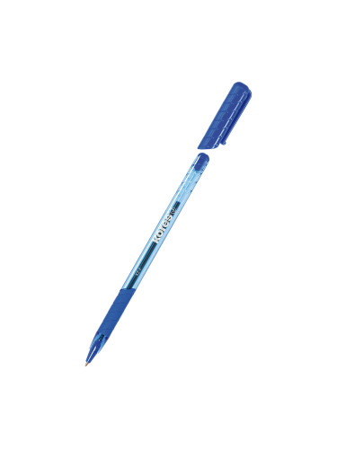 Химикалка Kores K2 0.7 мм синя