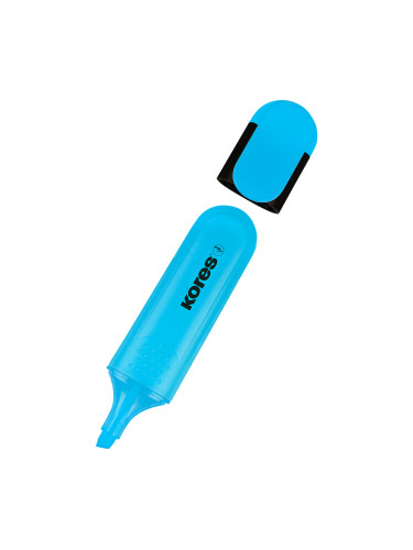 Текст маркер Kores син