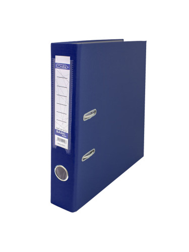 Класьор GRAFOS BASIC PP A4 5см т. син