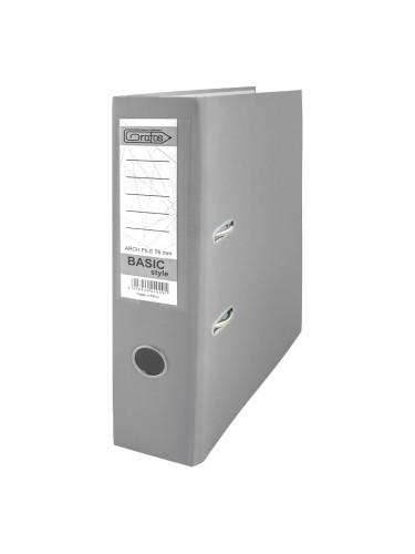 Класьор GRAFOS BASIC PP A4 8см сив