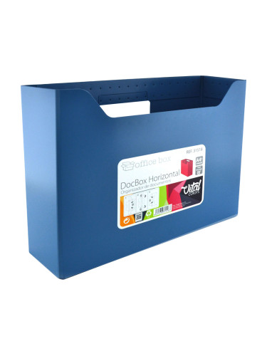 Хоризонтална поставка OfBox син