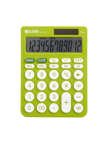 Калкулатор Eleven RK2311GN 12разр зелен