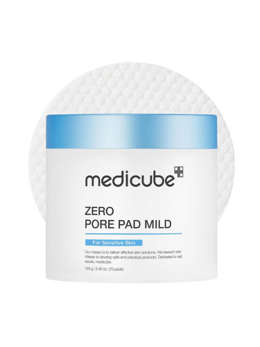 Хипоалергенни ексфолиращи падове за по-чисти пори MILD Medicube Zero Pore Pads