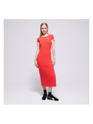 Puma Рокля T7 Анцугs дамски Дрехи Рокли и поли 632140 11 Червен