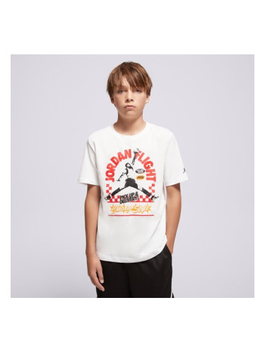 Jordan Тениска Jdb Mjp Shop Tee Ss-Tee Boy детски Дрехи Тениски 95F156-001 Бял
