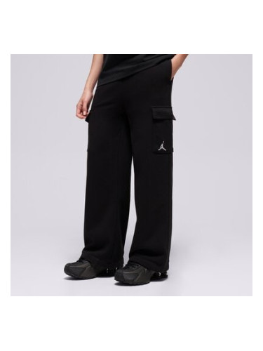 Jordan Панталони Jdg Wj Brkn Ft Cargo Pant Girl детски Дрехи Панталони 45F143-023 Черен