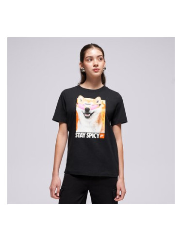 Nike Тениска K Nsw Tee Photo Shiba Girl детски Дрехи Тениски HV5206-010 Черен