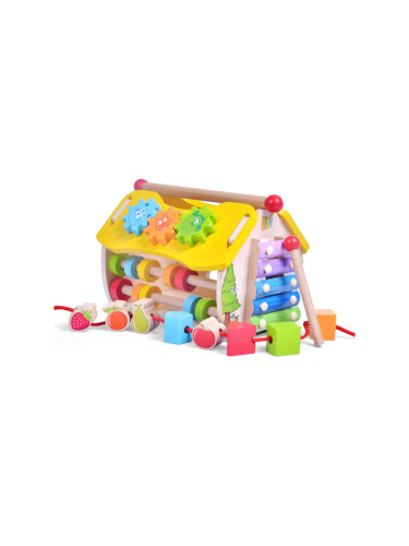 Дървена къщичка AcoolToy 18 м+