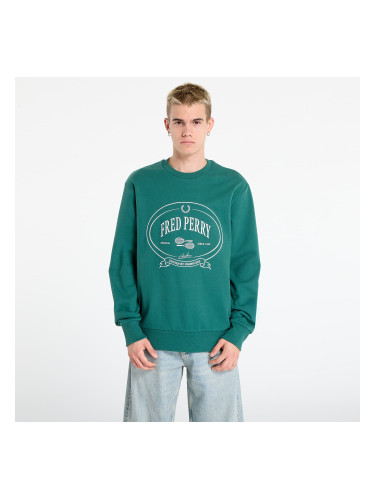 Суитшърт FRED PERRY Chosen By Champions Sweatshirt Sport Green L