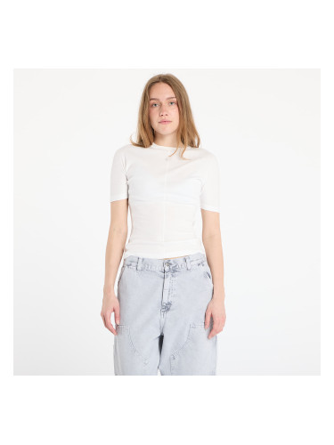 Тениска Y-3 Fitted Short Sleeve T-Shirt Core White L