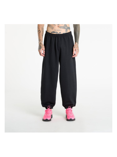 Потници Nike Solo Swoosh Men's Cuffed Fleece Pants Black/ Black/ White XS