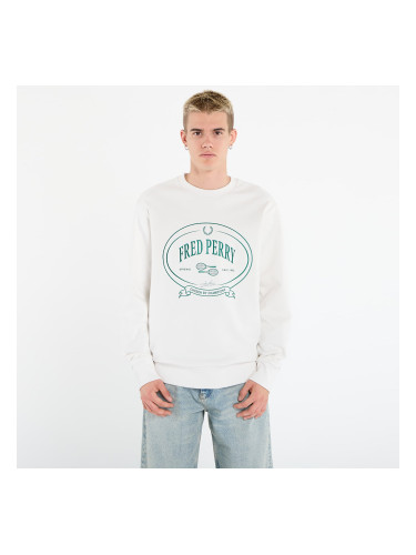 Суитшърт FRED PERRY Chosen By Champions Sweatshirt Snow White M