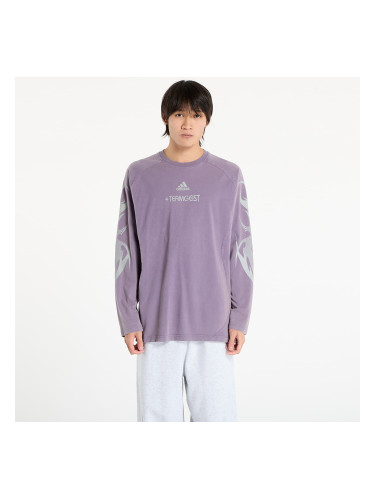 Тениска adidas Adilenium Season 4 Teamgeist Graphic Long Sleeve T-Shirt Shadow Violet L