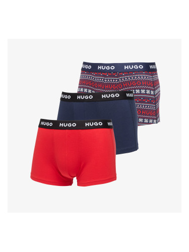 Боксерки Hugo Boss Trunk 3-Pack Design Multicolor M