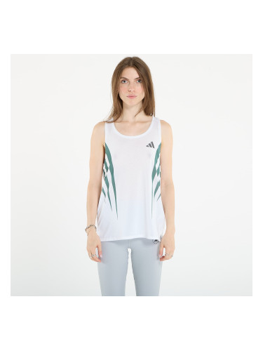 adidas Adizero Archive Running Singlet White XS