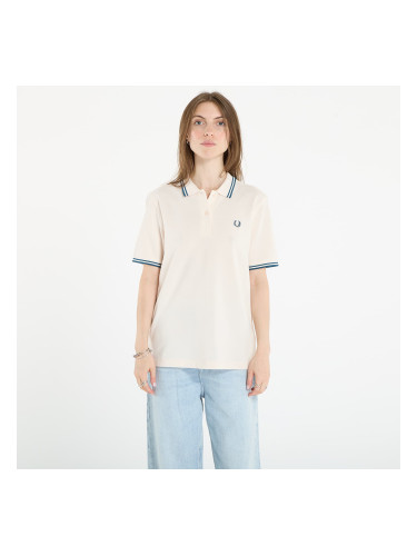 Тениска FRED PERRY Twin Tipped Fred Perry Shirt Silky Peach/ Dark Petrol 8