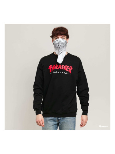 Суитшърт Thrasher Godzilla Crewneck Black M