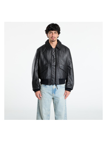 Яке Y-3 Leather Jacket Black L