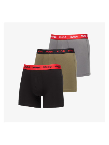 Боксерки Hugo Boss Boxer Briefs 3-Pack Multicolor L