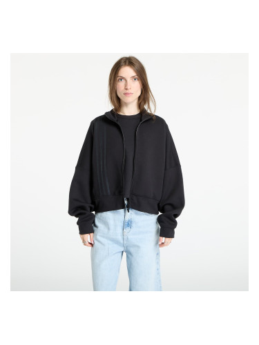 Суитшърт adidas Off Placed 3-Stripes Zip Up Black L