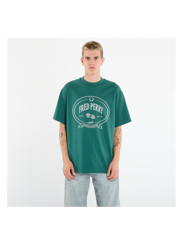Тениска FRED PERRY Chosen By Champions T-Shirt Sport Green L