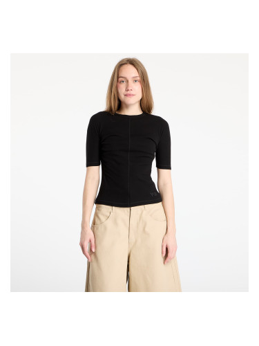 Тениска Y-3 Fitted Short Sleeve T-Shirt Black L
