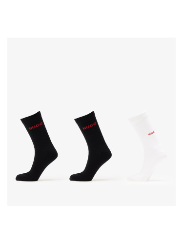 Чорапи Hugo Boss 3-Pack Qs Embroidery Cc Multicolor 39-42