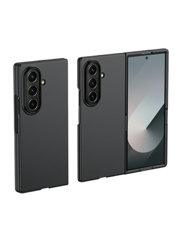 Силиконов кейс bSmart Silicone Cover, За Samsung Galaxy Z Fold7, Черен